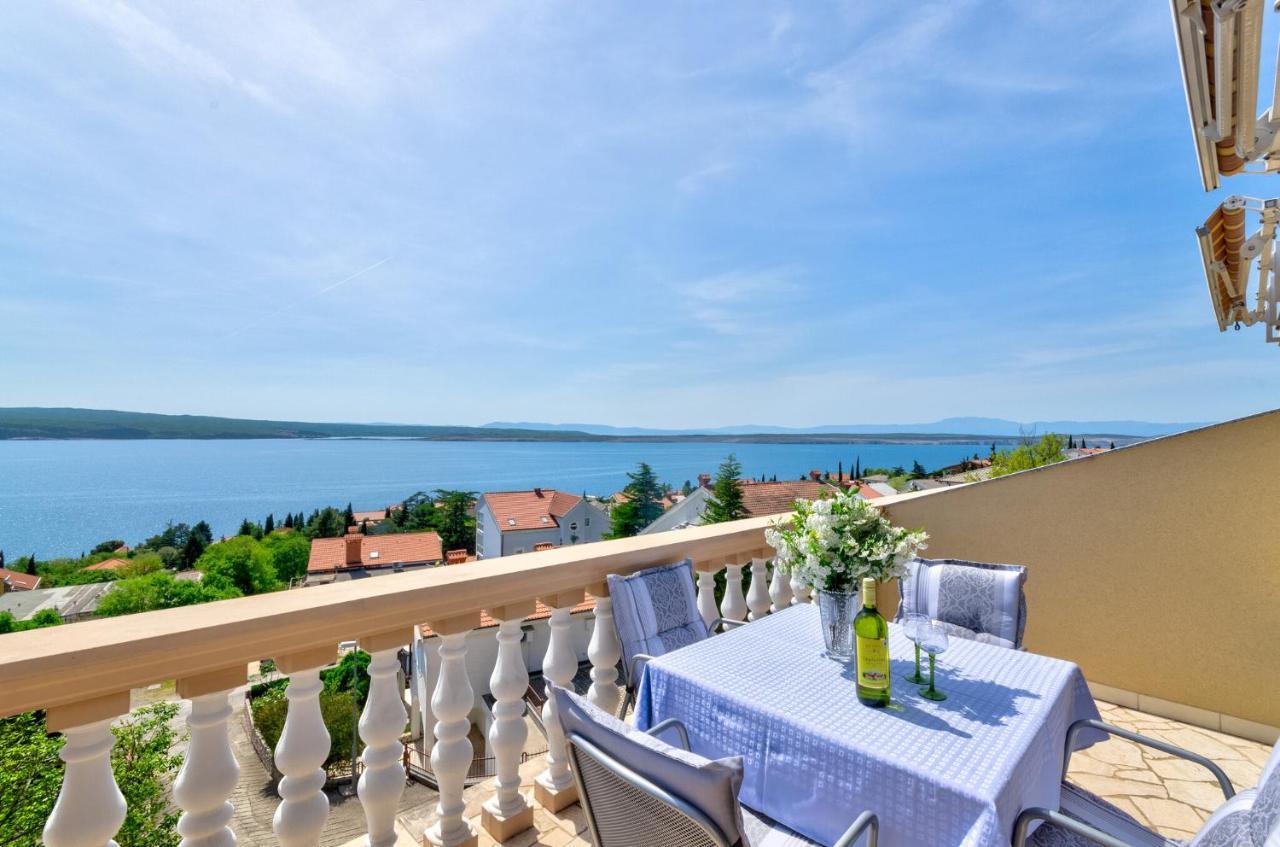 Pavica Apartman Dramalj Kültér fotó