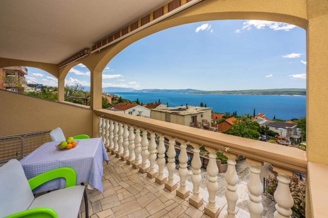 Pavica Apartman Dramalj Kültér fotó